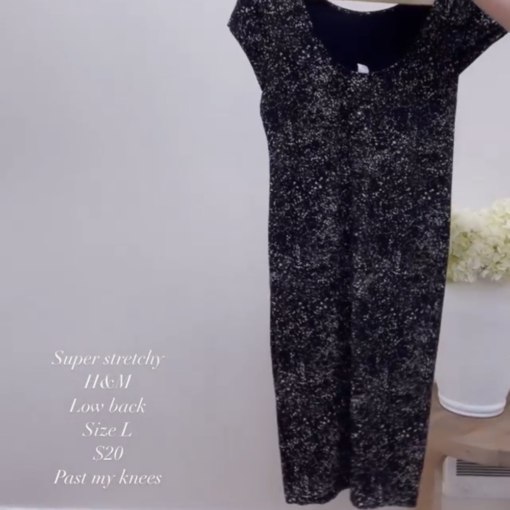Low back dress